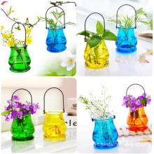 Modern Pastoral Style Fashion Decoration Crystal Glass Vase